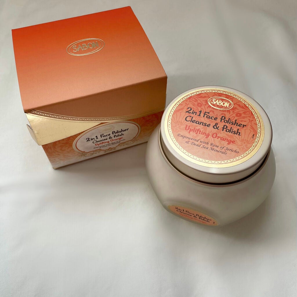 フェイスポリッシャー リフレッシング(ミント)/SABON/スクラブ・ゴマージュを使ったクチコミ(3枚目)