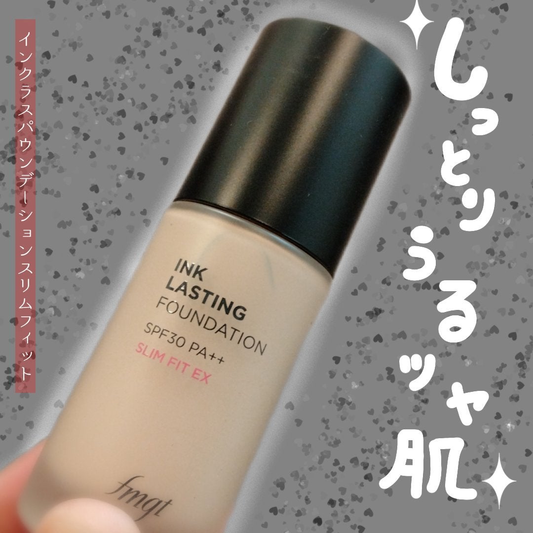 インクラスティングファンデーション スリムフィットEX/THE FACE SHOP/リキッドファンデーションを使ったクチコミ(1枚目)