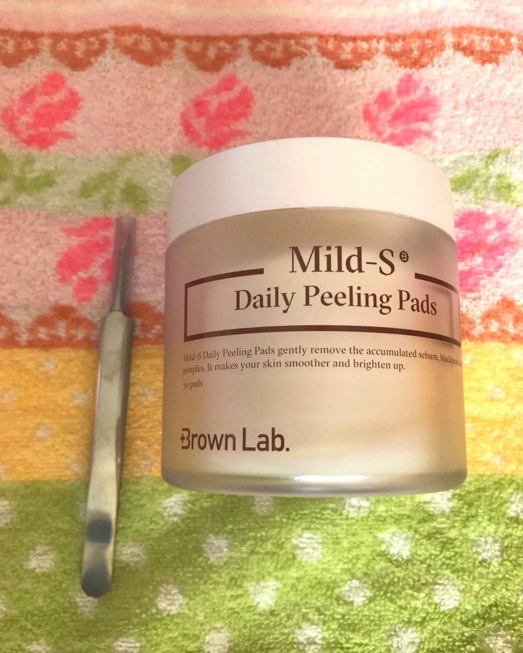 Mild-S Daily Peeling Pads/Brown Lab./ピーリングを使ったクチコミ(1枚目)