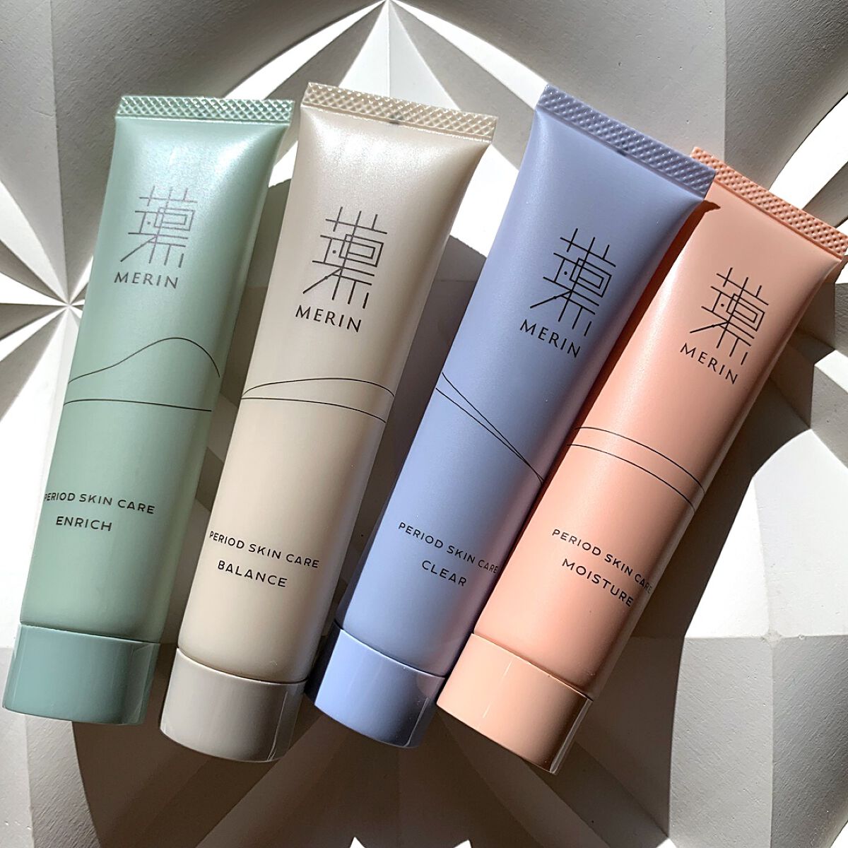 ピリオドスキンケア 美容ジェルクリーム マンスリーセット /MERIN/スキンケアキットを使ったクチコミ(1枚目)