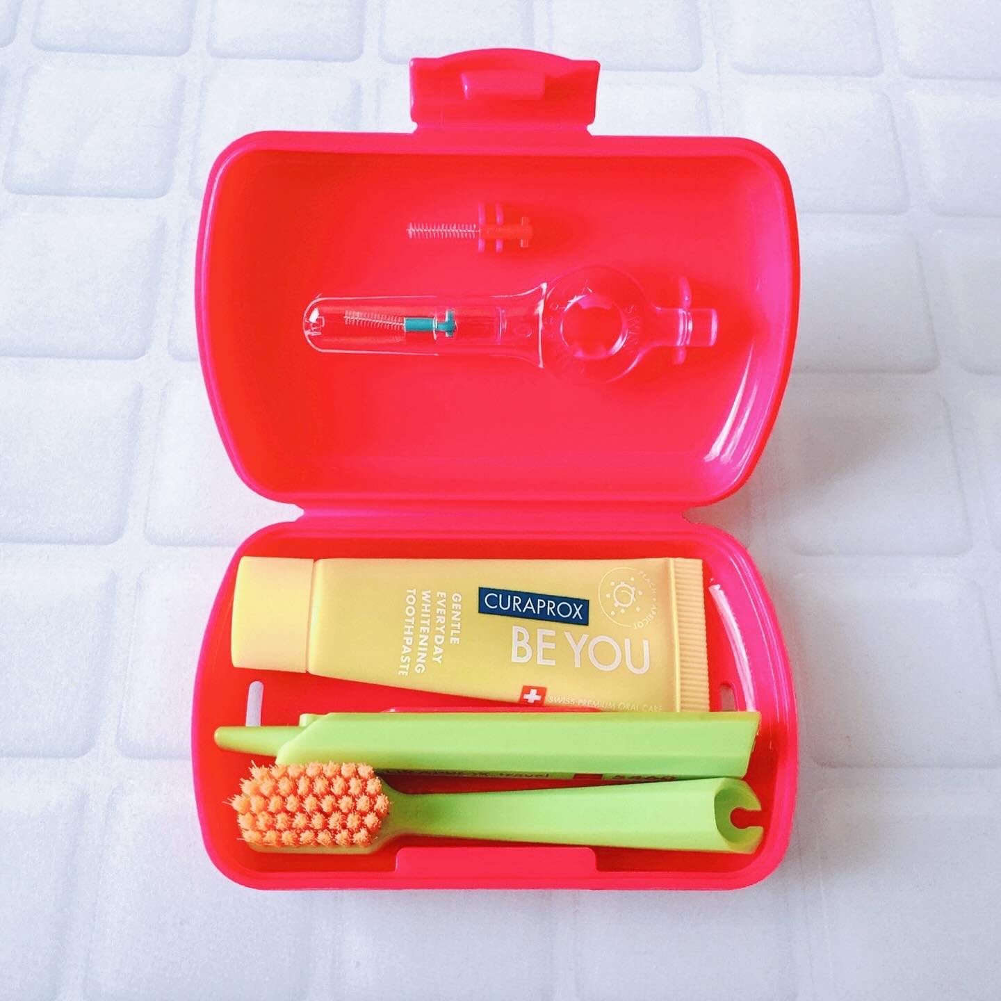 トラベルセット　クラプロックスビーユー/CURAPROX/歯ブラシを使ったクチコミ（2枚目）