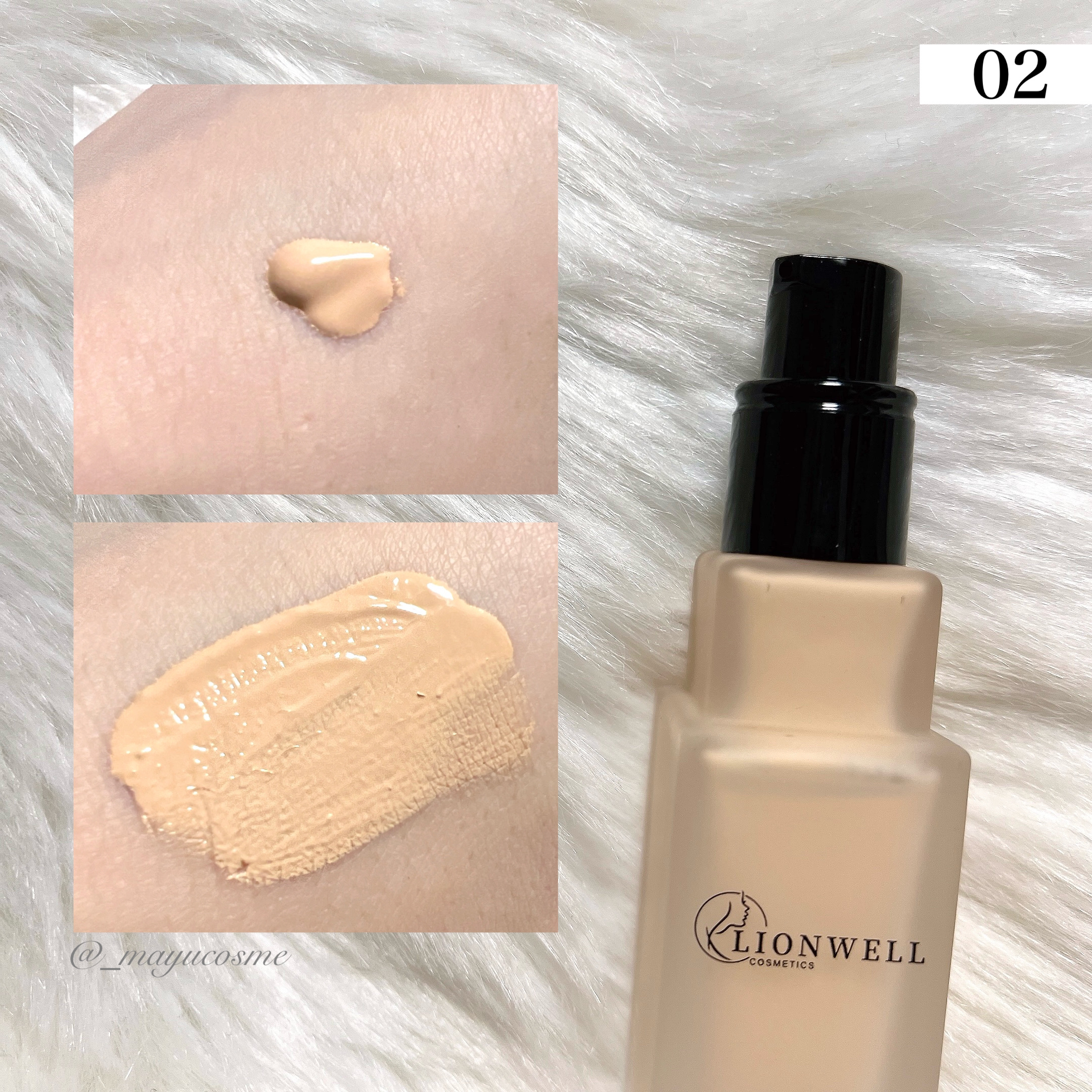 スキンフィット ファンデーション 03/LionWell（ライオンウェル）/リキッドファンデーションを使ったクチコミ（3枚目）