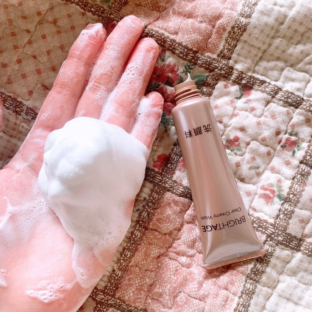 クリア ミルククレンジング/BRIGHTAGE/ミルククレンジングを使ったクチコミ(3枚目)