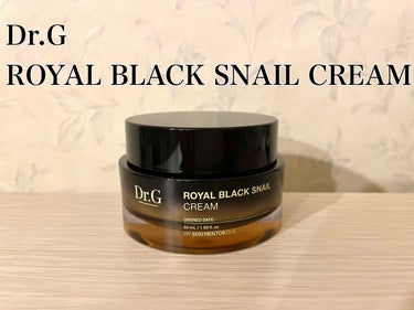 ROYAL BLACK SNAIL CREAM/Dr.G/フェイスクリームを使ったクチコミ（1枚目）