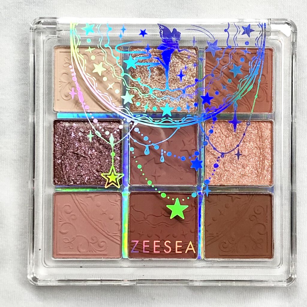 クォーツ 9色アイシャドウパレット(ドリームランドアイシャドウ)/ZEESEA/アイシャドウパレットを使ったクチコミ（1枚目）