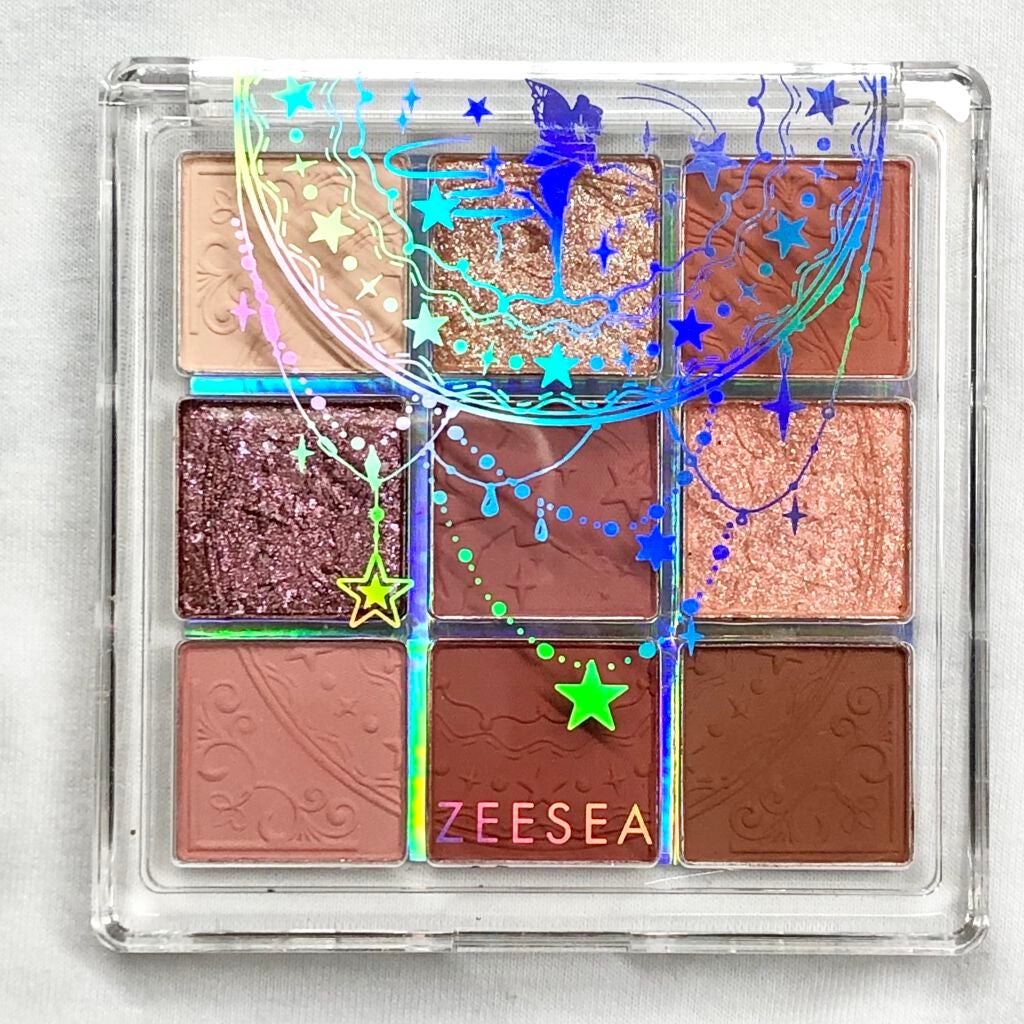 クォーツ 9色アイシャドウパレット(ドリームランドアイシャドウ)/ZEESEA/アイシャドウパレットを使ったクチコミ(1枚目)