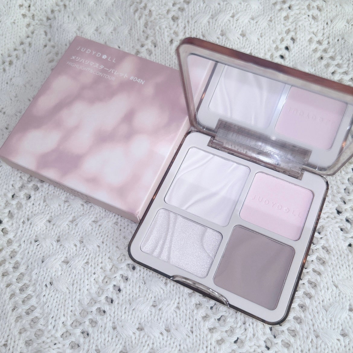 JUDYDOLL メリハリマスターパレット/JUDYDOLL/パウダーハイライトを使ったクチコミ(1枚目)
