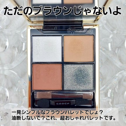 シグニチャー カラー アイズ 12 胡桃染 -KURUMIZOME/SUQQU/アイシャドウパレットを使ったクチコミ(2枚目)