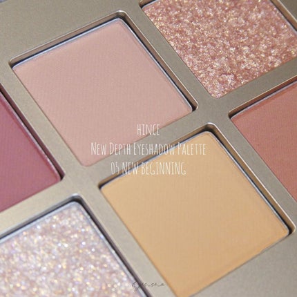 ニューデップスアイシャドウパレット/hince/アイシャドウパレットを使ったクチコミ(1枚目)