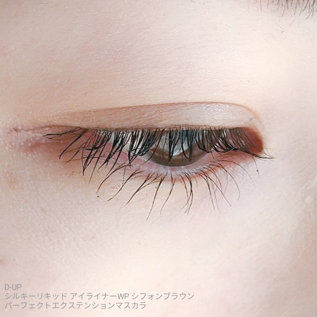 シルキーリキッドアイライナーWP/D-UP/リキッドアイライナーを使ったクチコミ(3枚目)