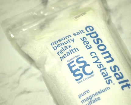 シークリスタルス エプソムソルト オリジナル/sea crystals/無機塩系入浴剤を使ったクチコミ(1枚目)