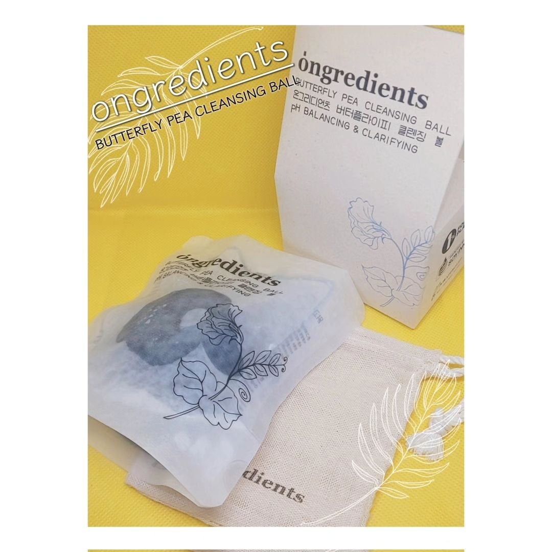 Butterfly Pea Cleansing Ball/Ongredients/洗顔石鹸を使ったクチコミ(1枚目)