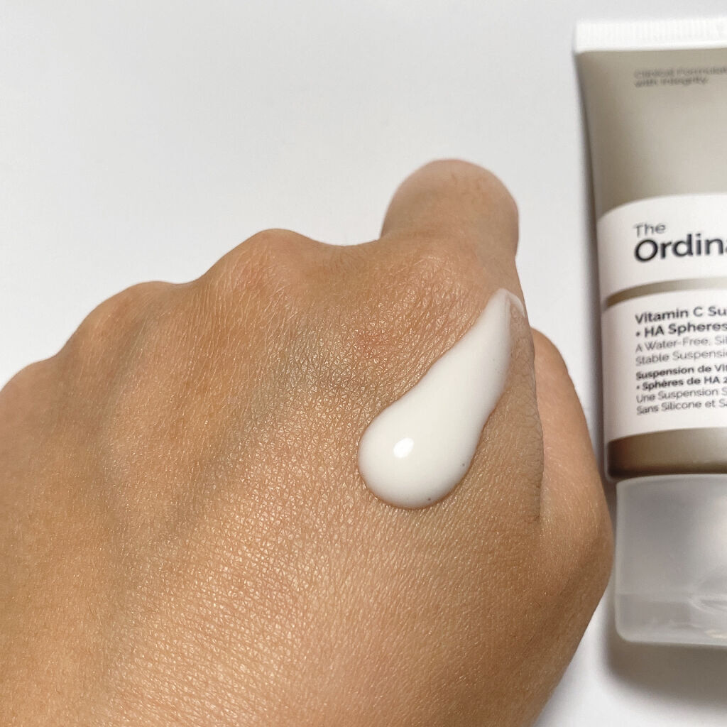 Cサスペンション23+HAスフィア2フェイスクリーム/The Ordinary/美容液を使ったクチコミ（2枚目）