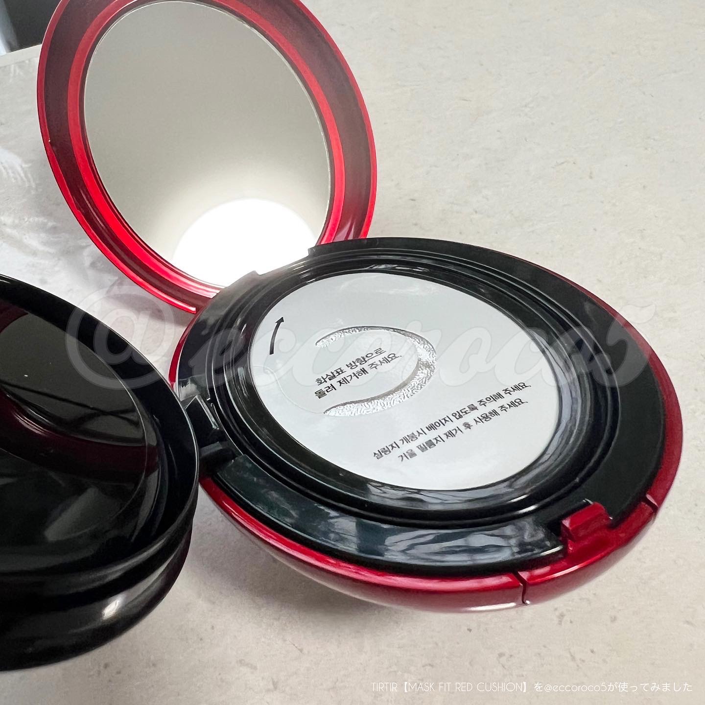マスク フィット レッド クッション/TIRTIR(ティルティル)/クッションファンデーションを使ったクチコミ（3枚目）