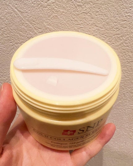 SNP ゴールド コラーゲン スリーピング パック/SNP/シートマスク・パックを使ったクチコミ(3枚目)