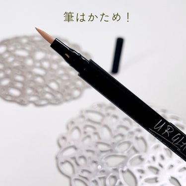 UR GLAM　LIQUID EYELINER/U R GLAM/リキッドアイライナーを使ったクチコミ（2枚目）