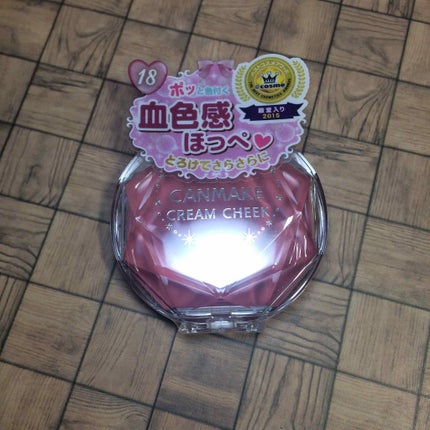 クリームチーク/キャンメイク/ジェル・クリームチークを使ったクチコミ(1枚目)