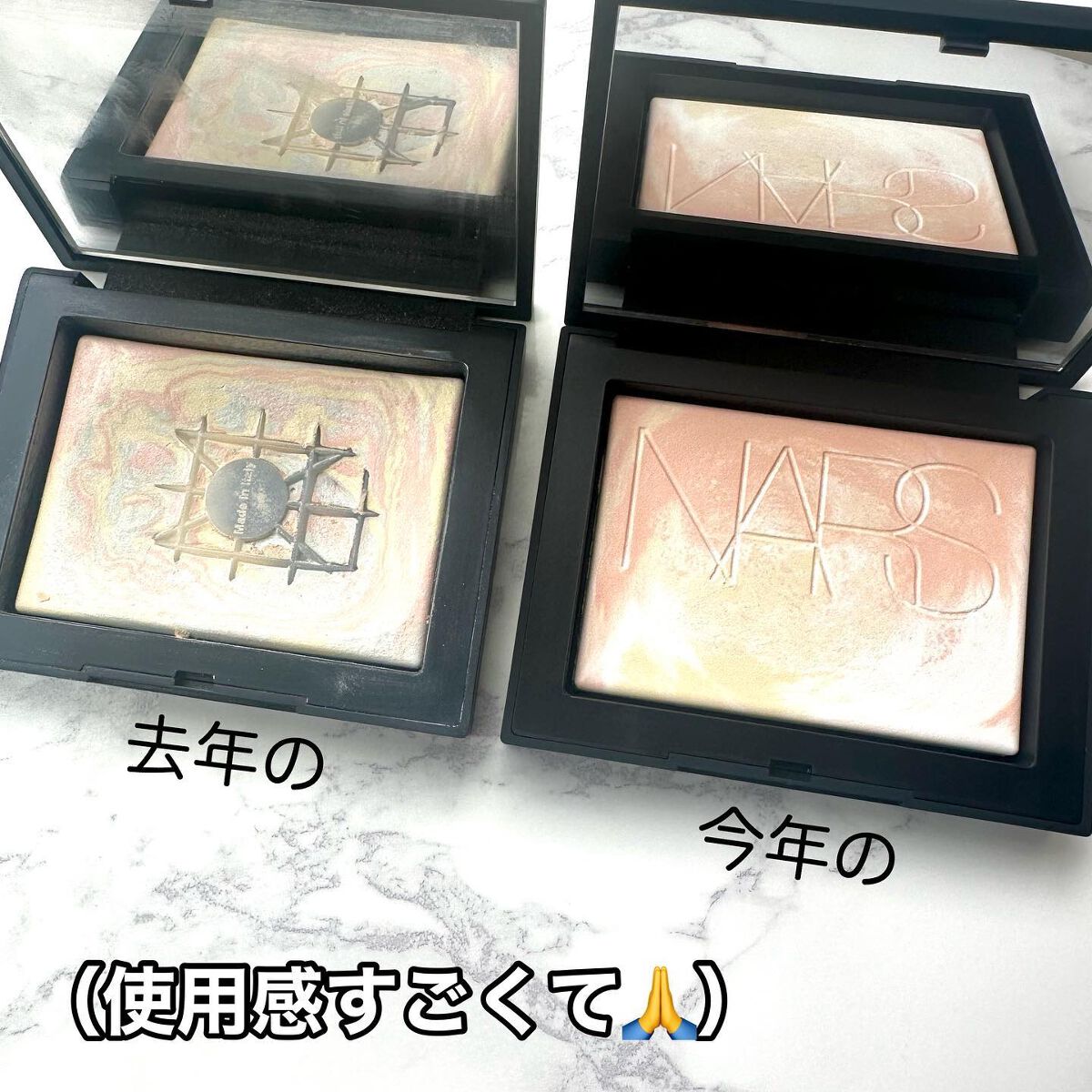 ライトリフレクティング プリズマティックパウダー/NARS/プレストパウダーを使ったクチコミ（3枚目）
