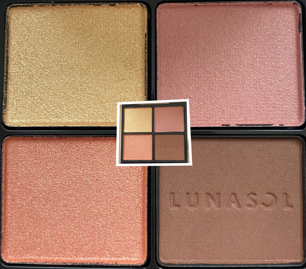 アイカラーレーション/LUNASOL/アイシャドウパレットを使ったクチコミ（3枚目）