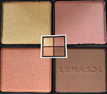 アイカラーレーション/LUNASOL/アイシャドウパレットを使ったクチコミ(3枚目)