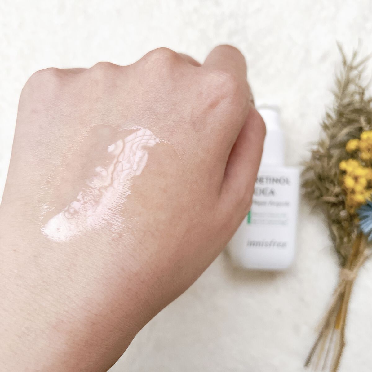 レチノール　シカ　リペア　セラム/innisfree/美容液を使ったクチコミ（3枚目）