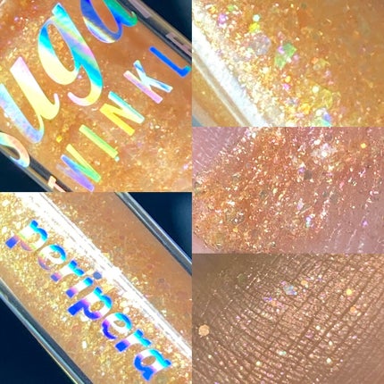 シュガー トゥインクル リキッド グリッター/PERIPERA/グリッターを使ったクチコミ(4枚目)