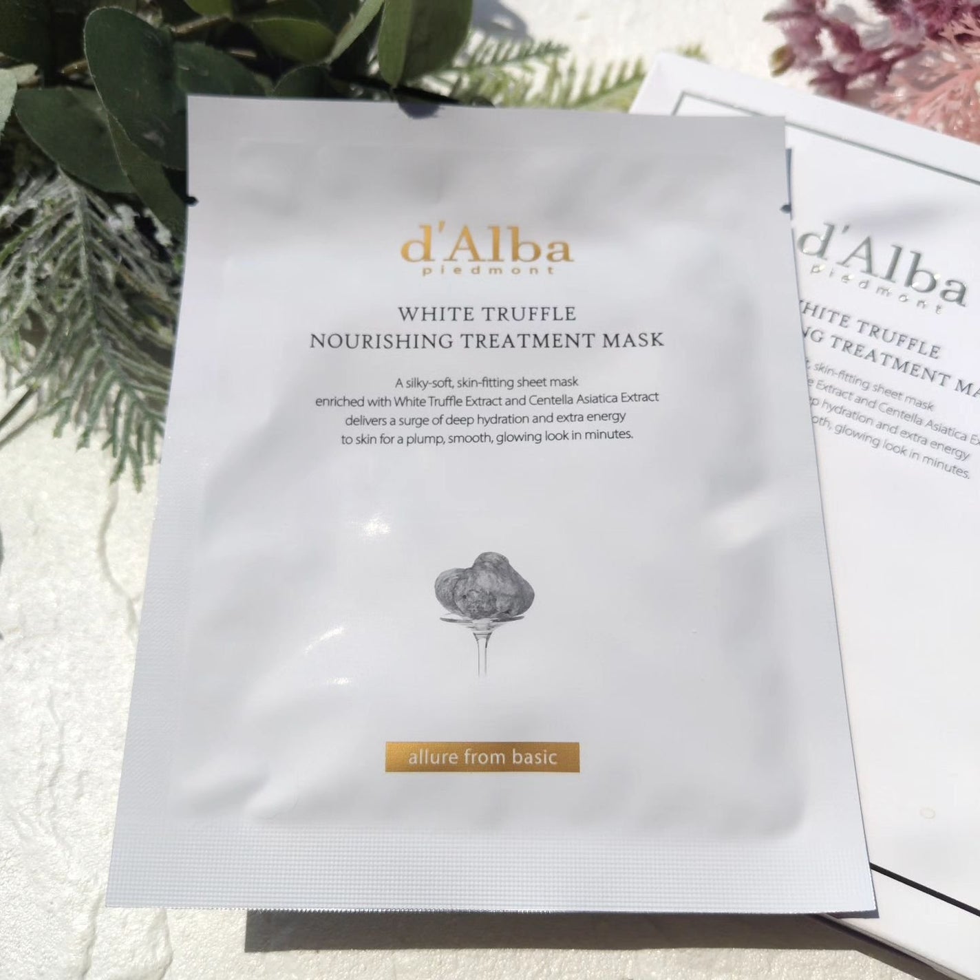 ホワイトトリュフナリシングトリートメントマスク/ダルバ/シートマスク・パックを使ったクチコミ(2枚目)