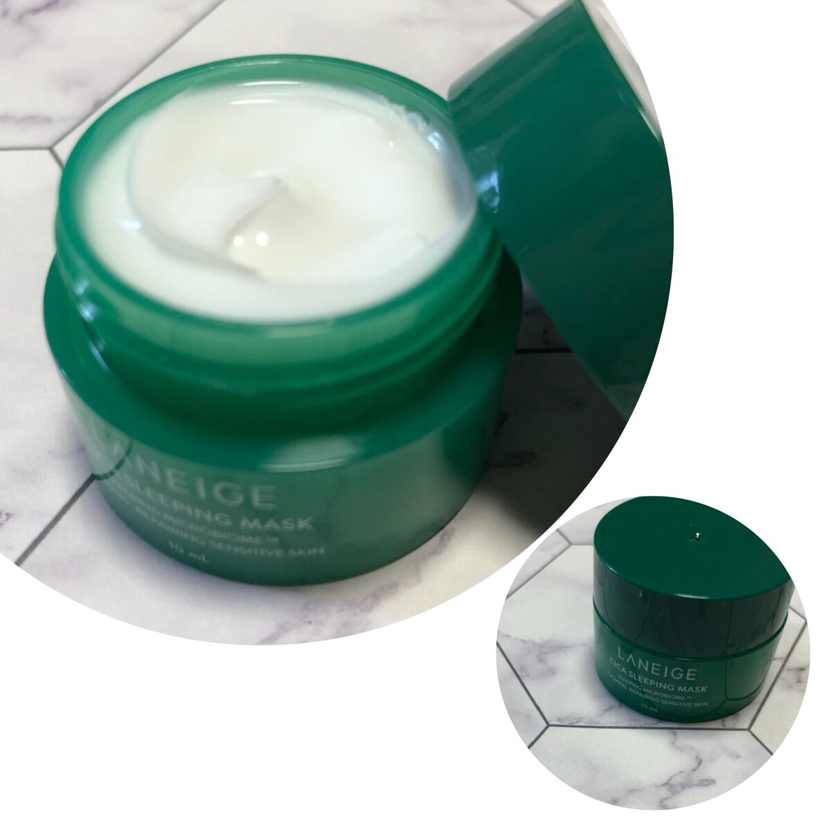 シカスリーピングマスク/LANEIGE/フェイスクリームを使ったクチコミ(2枚目)