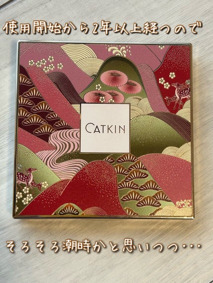長相思シリーズ 9色アイシャドウパレット/CATKIN/アイシャドウパレットを使ったクチコミ(2枚目)