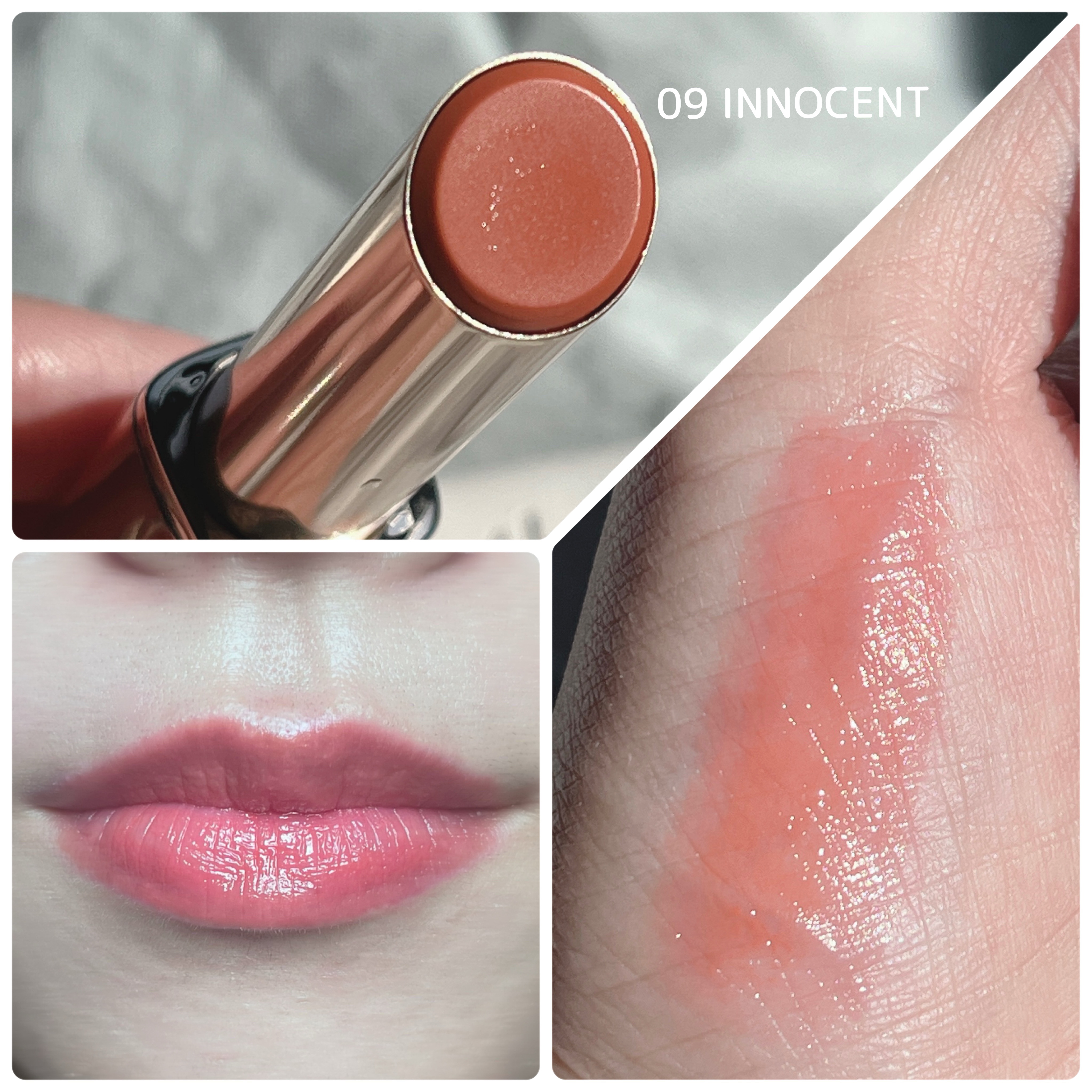 オーセンティック リップ バーム/athé/口紅を使ったクチコミ（3枚目）