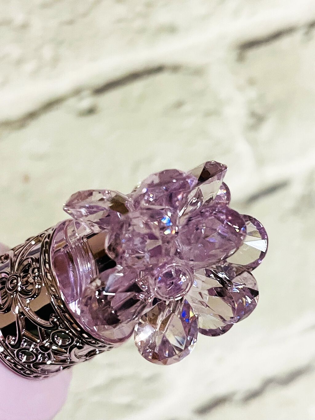 クリスタルブルーム　サクラブーケ　パフュームド ハンドクリーム /JILL STUART/ハンドクリームを使ったクチコミ（3枚目）