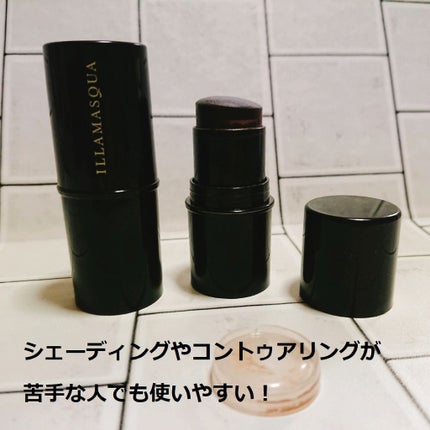 Illamasqua Gel Scalptのクチコミ「シェーディングやコントゥアリング。取り入れてみようと思ってもなかなか慣れるまでは上手くいかなか.....」(1枚目)