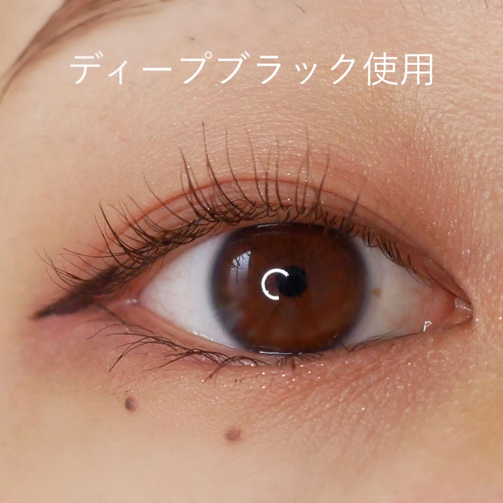 「密着アイライナー」ショート筆リキッド/デジャヴュ/リキッドアイライナーを使ったクチコミ(3枚目)