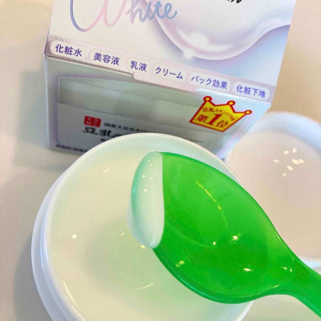 とろんと濃ジェル 薬用美白 N/なめらか本舗/オールインワン化粧品を使ったクチコミ(3枚目)