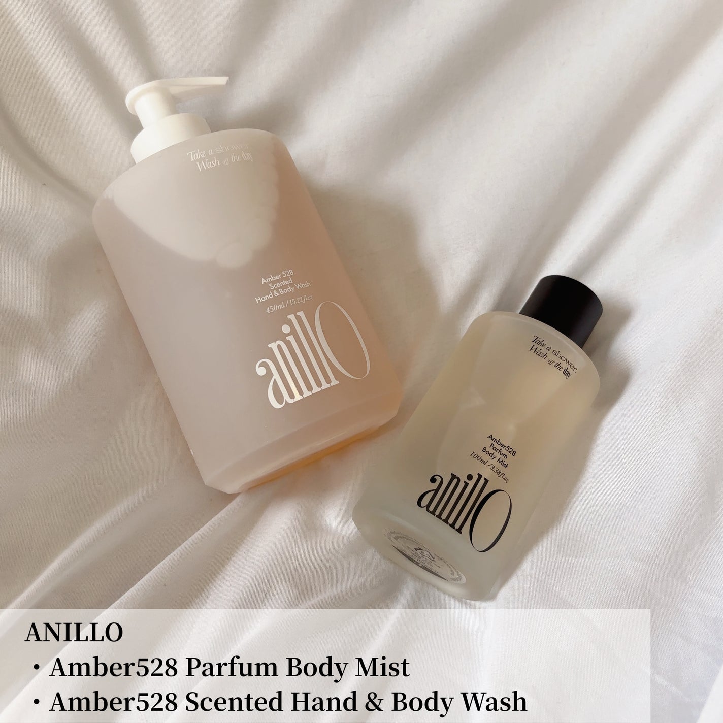 アンバー528 センティッドハンド&ボディウォッシュ/ANILLO/ボディソープを使ったクチコミ(2枚目)