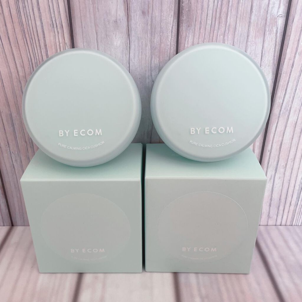 ピュアカーミングシカ クッションファンデーション/BY ECOM/クッションファンデーションを使ったクチコミ(7枚目)