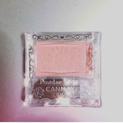 【旧品】パウダーチークス PW34 リトルアプリコット/キャンメイク/パウダーチークを使ったクチコミ(1枚目)