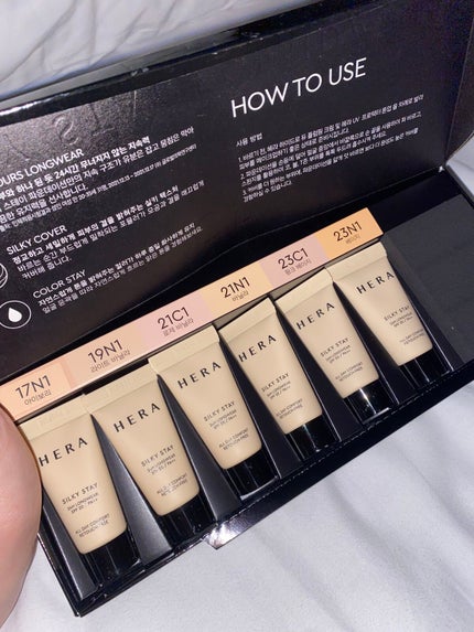 シルキーステイファンデーション/HERA/リキッドファンデーションを使ったクチコミ(3枚目)