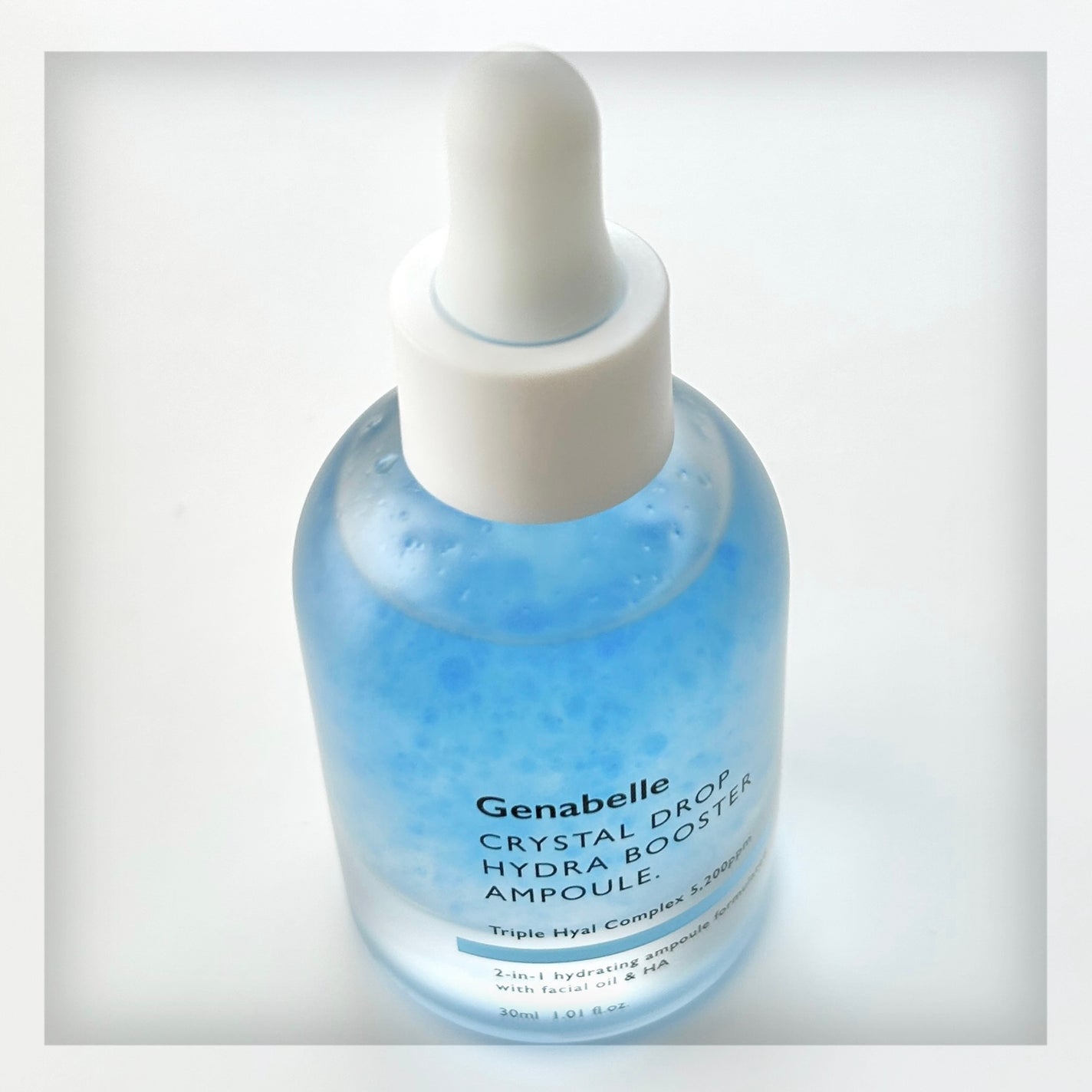 クリスタルドロップハイドラブースターアンプル/Genabelle/美容液を使ったクチコミ(3枚目)
