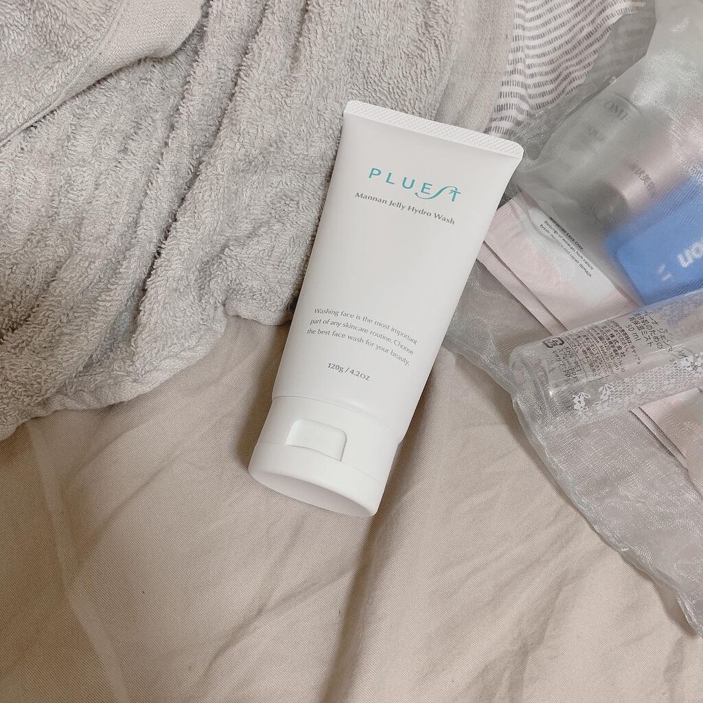 マンナンジェリーハイドロウォッシュ/PLUEST/洗顔料を使ったクチコミ（1枚目）