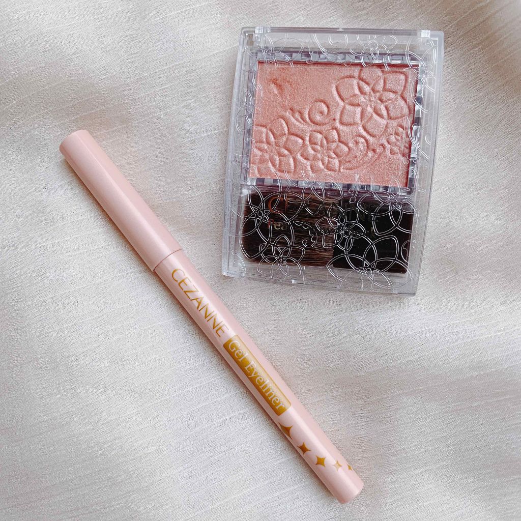 ジェルアイライナー/CEZANNE/ジェルアイライナーを使ったクチコミ（1枚目）