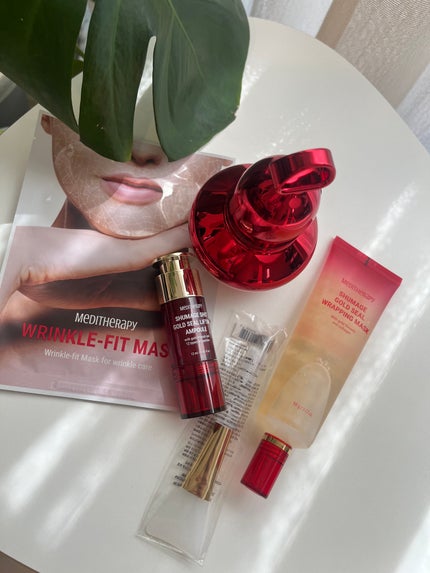 シューマジゴールド糸ラッピングマスク/MEDITHERAPY/シートマスク・パックを使ったクチコミ(1枚目)