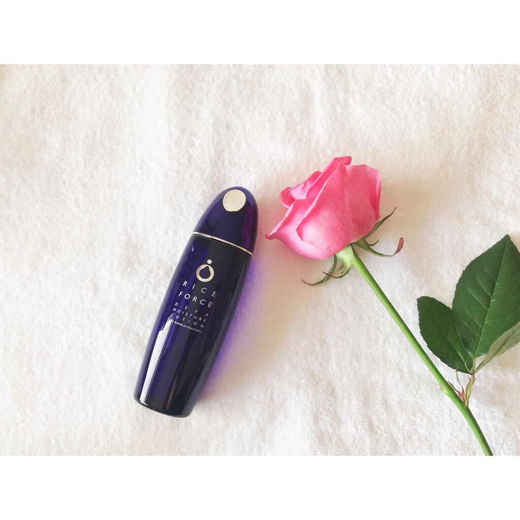 ディープモイスチュアローション/ライスフォース/化粧水を使ったクチコミ（1枚目）