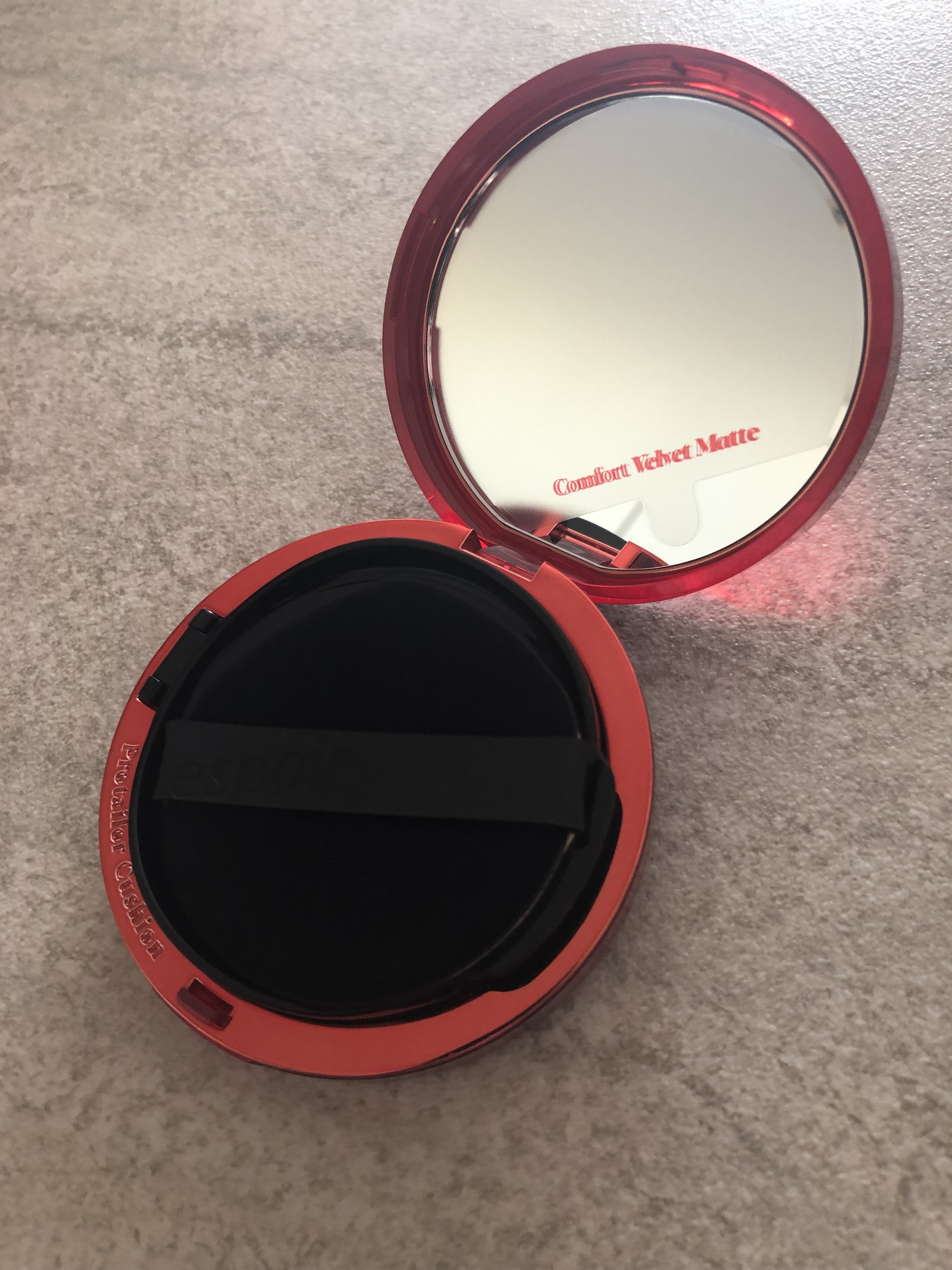 プロテーラービーベルベットカバークッション/espoir/クッションファンデーションを使ったクチコミ（2枚目）