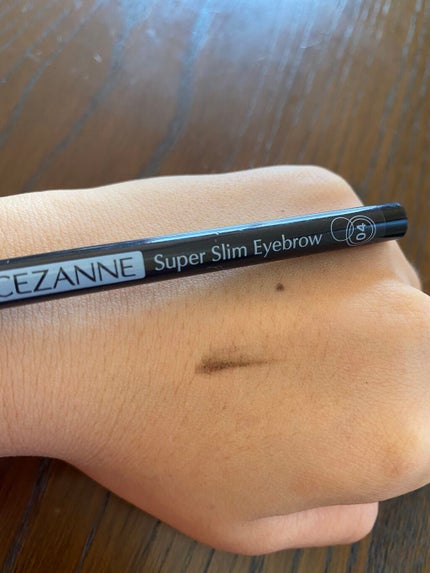 超細芯アイブロウ/CEZANNE/アイブロウペンシルを使ったクチコミ(1枚目)