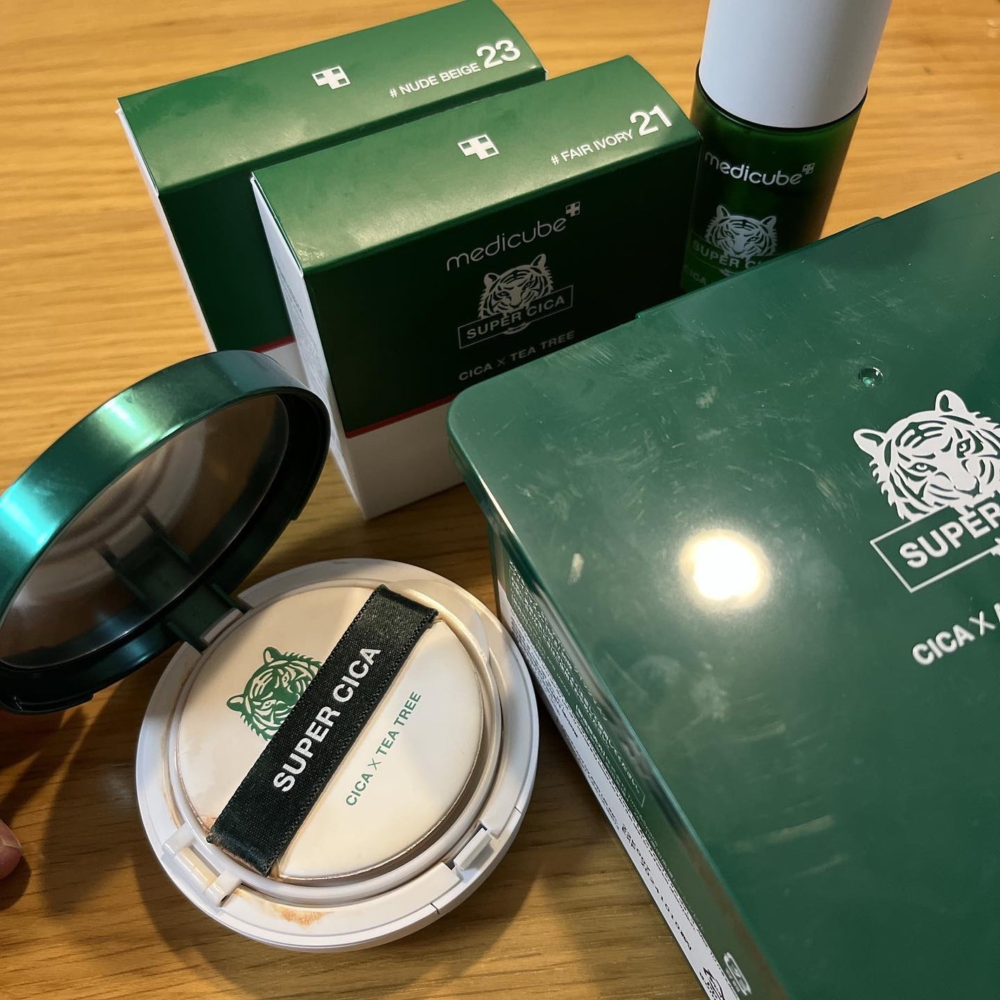 スーパーシカクッション/MEDICUBE/クッションファンデーションを使ったクチコミ(3枚目)