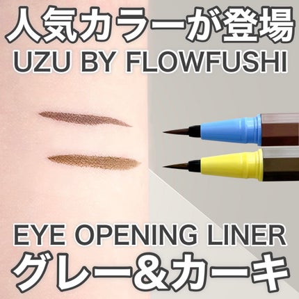 EYE OPENING LINER/UZU BY FLOWFUSHI/アイライナーを使ったクチコミ(1枚目)