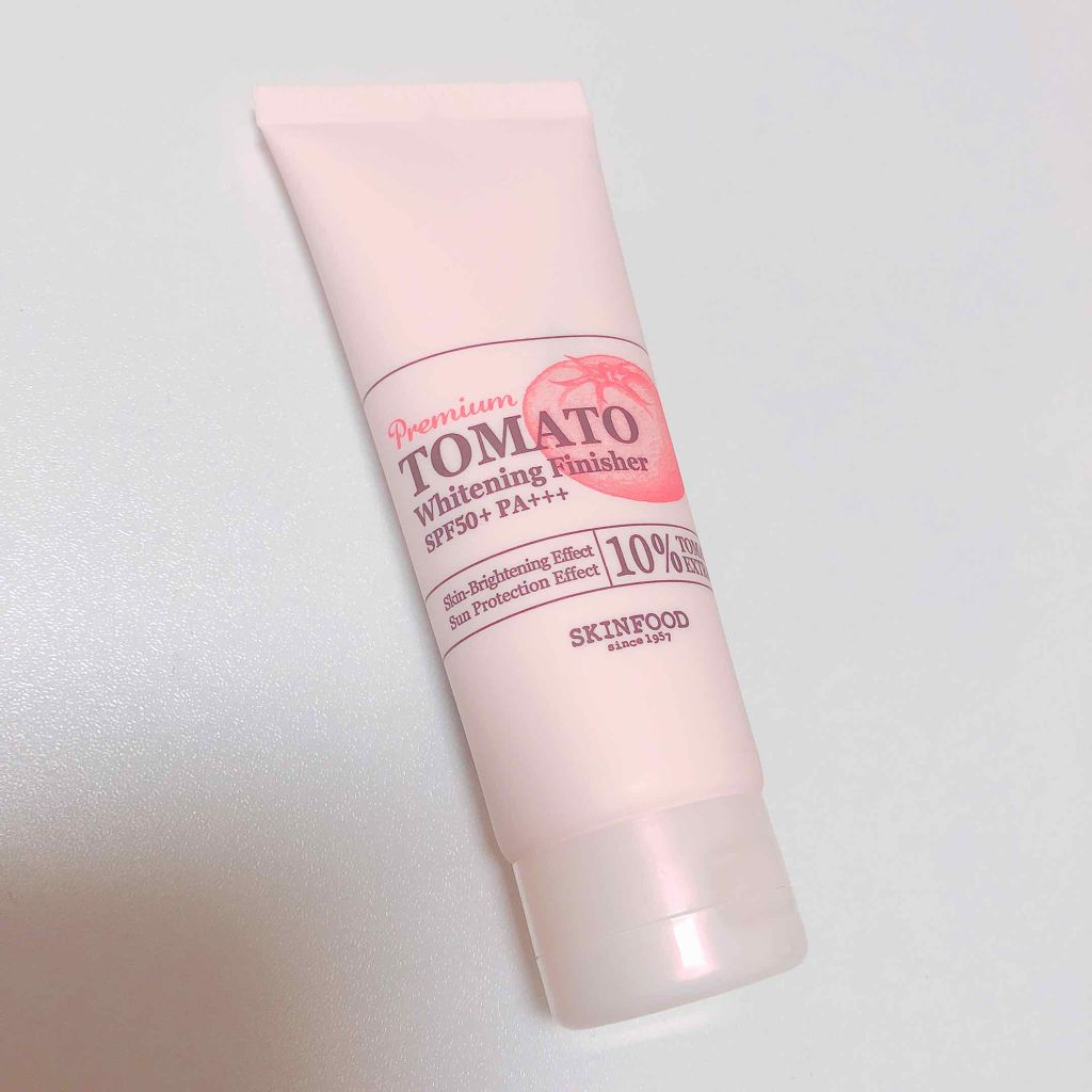 プレミアムトマト ブライトニング フィニッシャー/SKINFOOD/化粧下地を使ったクチコミ(1枚目)