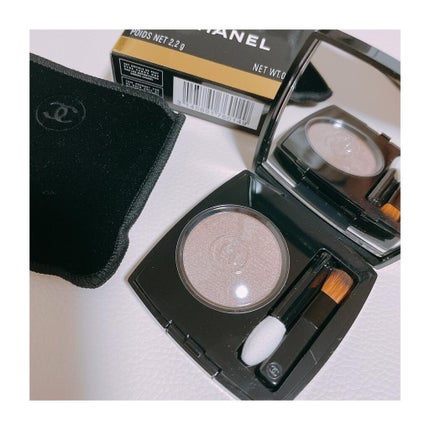 オンブル プルミエール プードゥル/CHANEL/単色アイシャドウを使ったクチコミ(2枚目)
