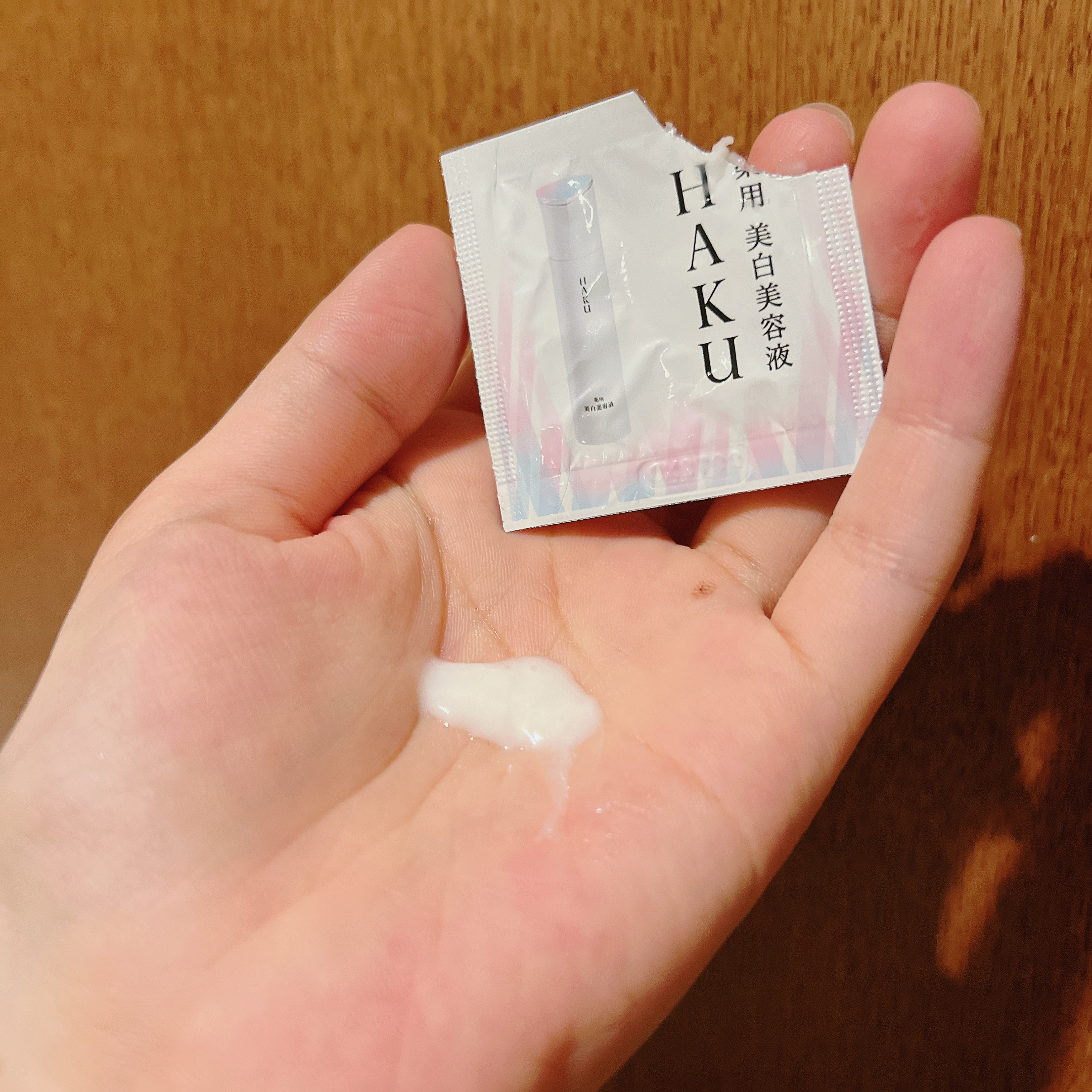 薬用　日中美白美容液/HAKU/美容液を使ったクチコミ（3枚目）